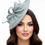 Thumbnail: Grey Teardrop Hat  Wedding Hat ,Occasion Hat