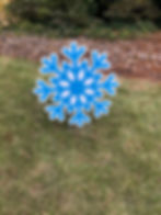 Blue Snowflake