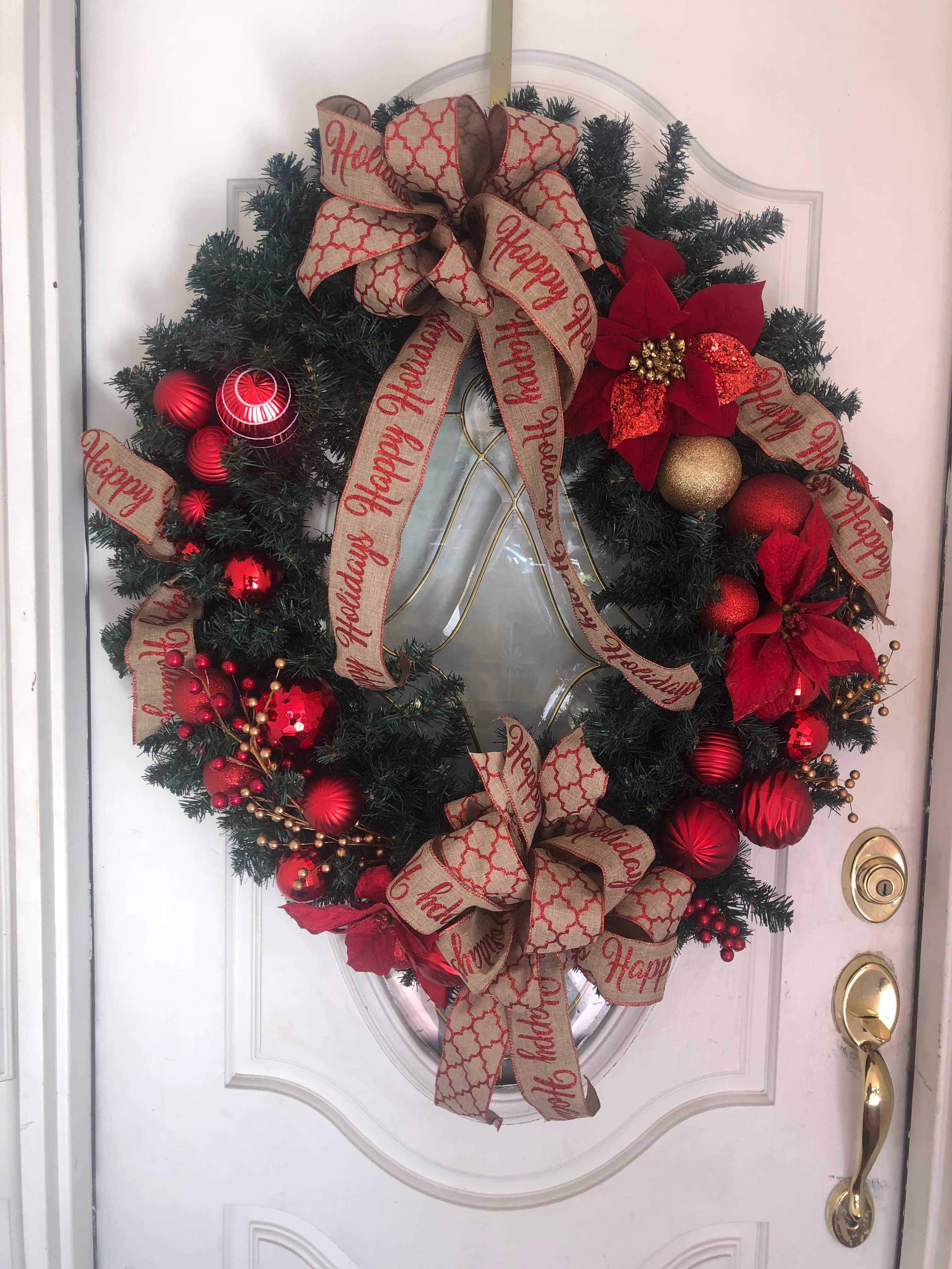 Custom Door Wreath