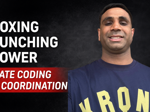 Boxing Strength Coach featured image for punching power rate coding and coordination blog