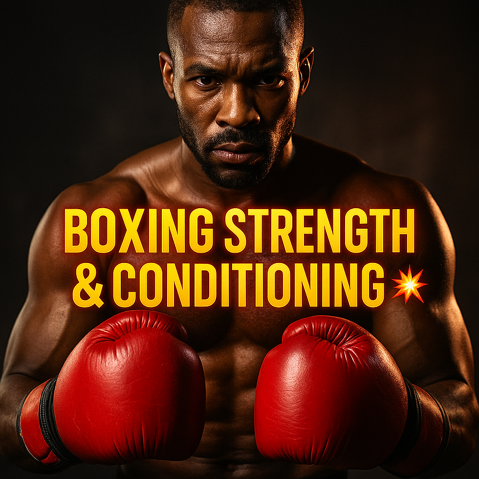 THE ULTIMATE GUIDE TO STRENGTH & CONDITIONING FOR BOXING