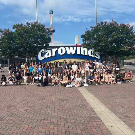 Students With Excellent EOC Scores Take a Trip to Carowinds