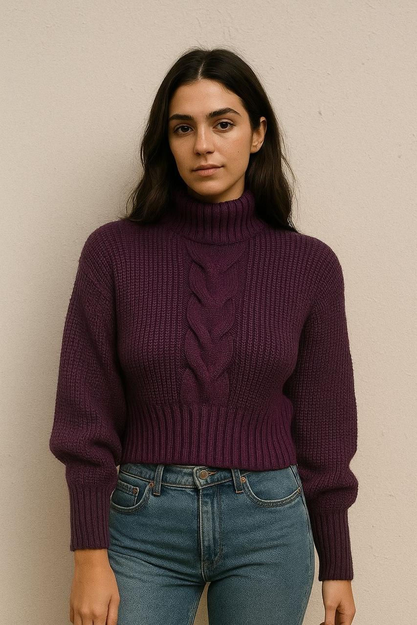 Blusa de lã. Tamanho único, veste do P ao G.