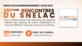 25èmes Rencontres du SNELAC 2026 : X-GIL vous donne rendez-vous chez OK CORRAL