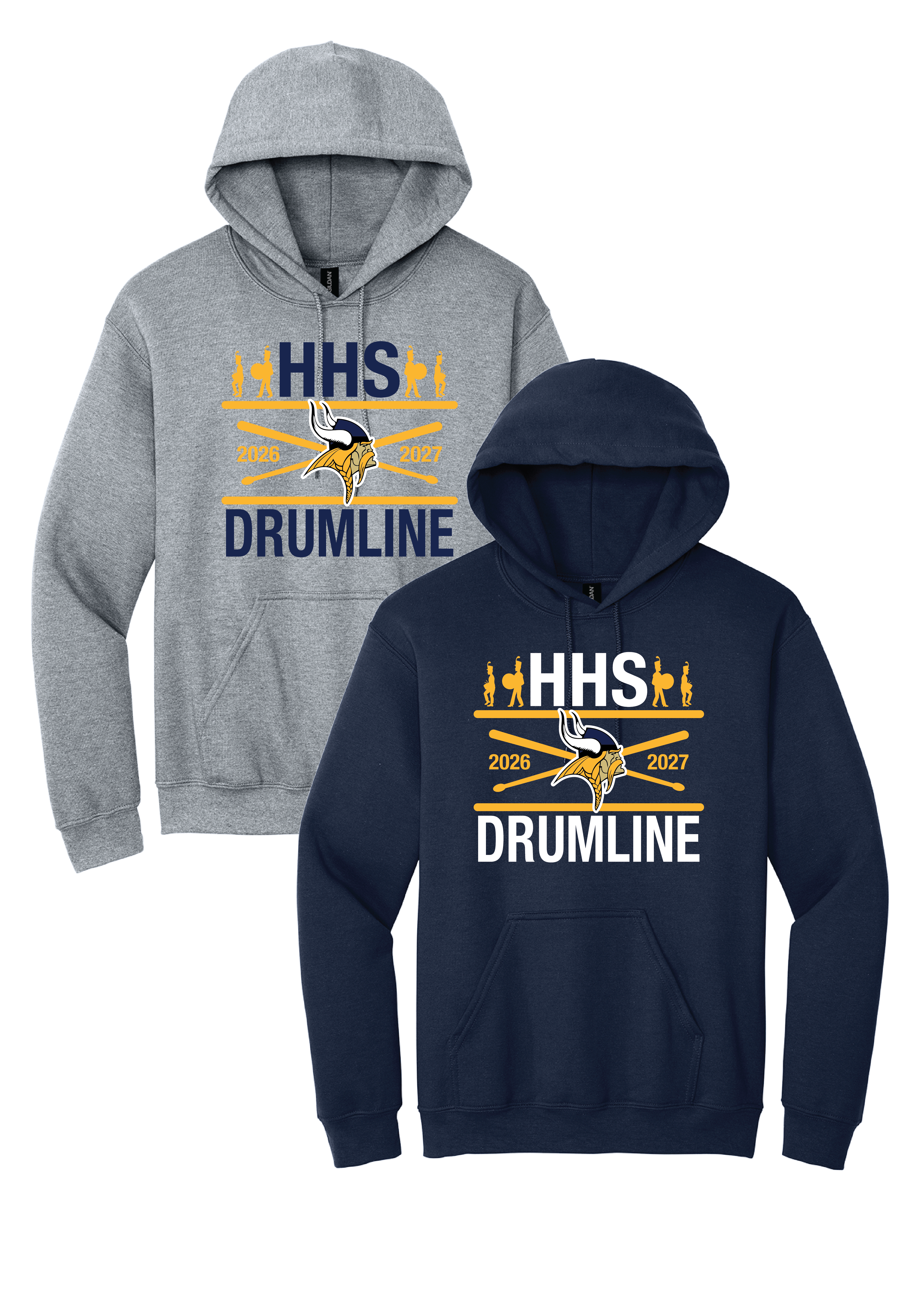 Haslett Marching Band - Drumline - Gildan Hoodie