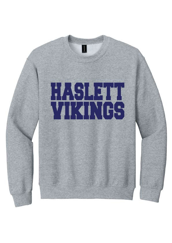 Thumbnail: Haslett Vikings - Adult Crewneck HV 11