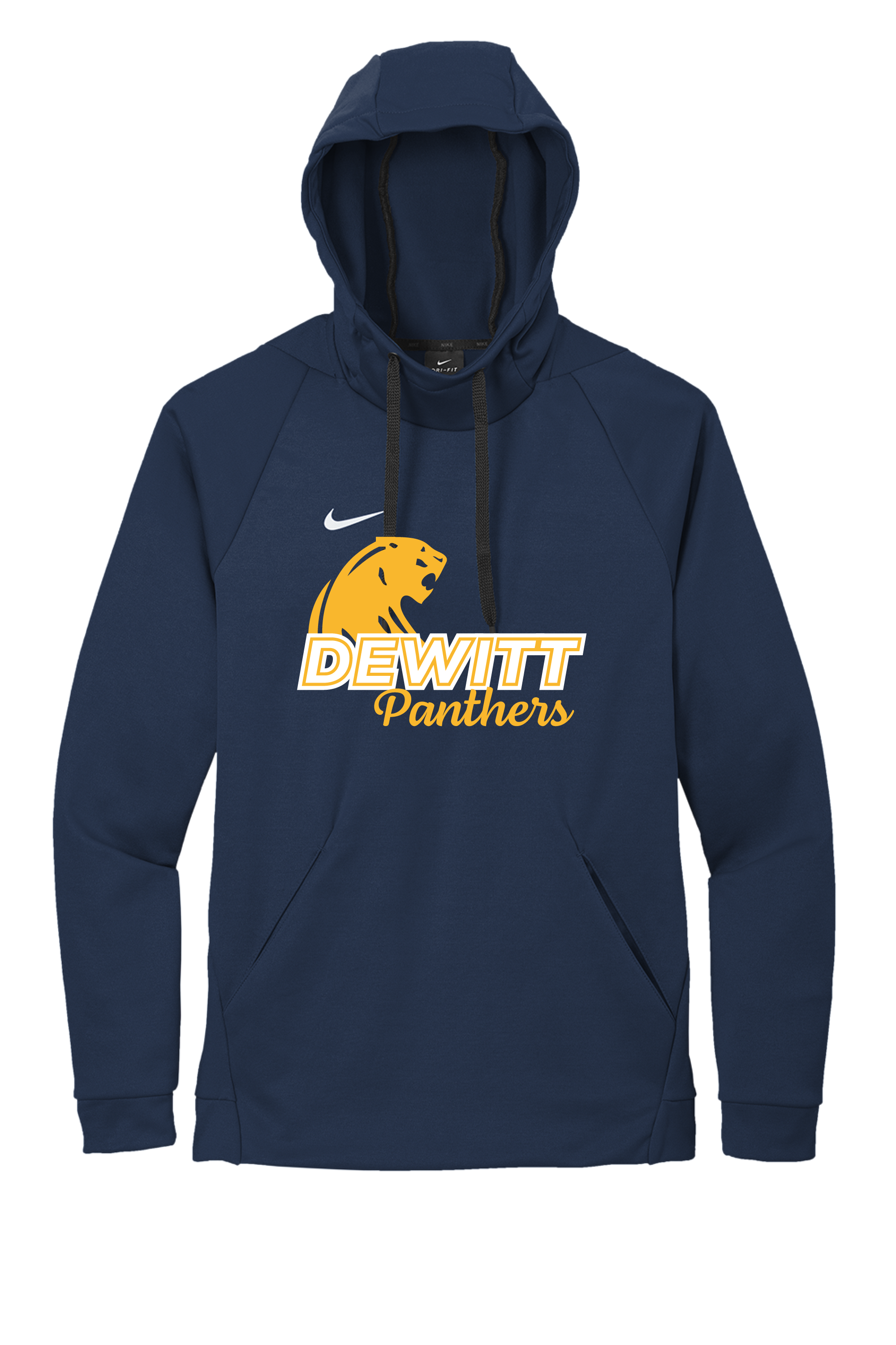 Dewitt Panthers - Adult Nike Hoodie