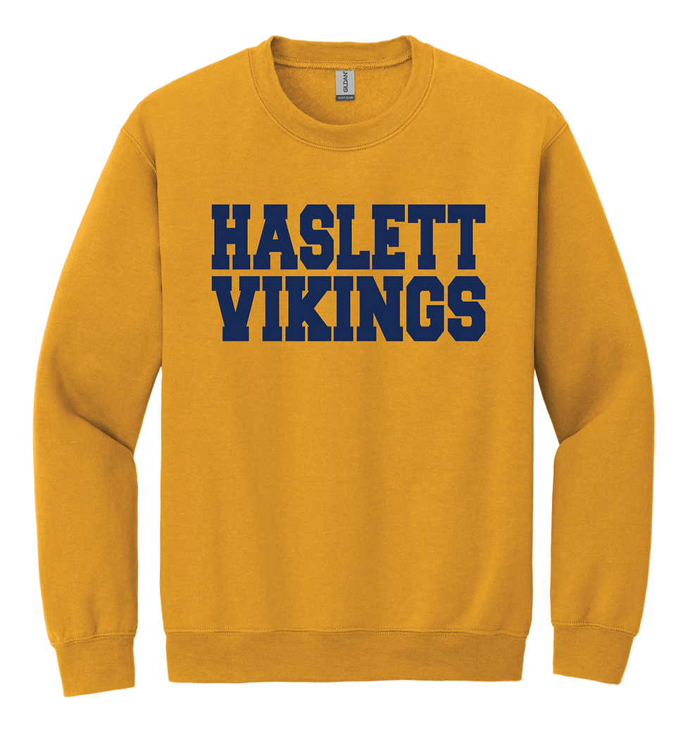 Thumbnail: Haslett Vikings - Adult Crewneck HV 2