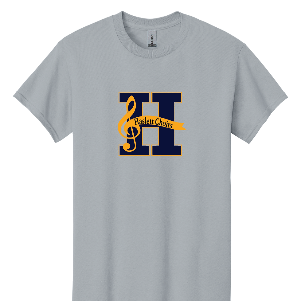 Thumbnail: Haslett Choir Block H - Gildan Adult T-Shirt