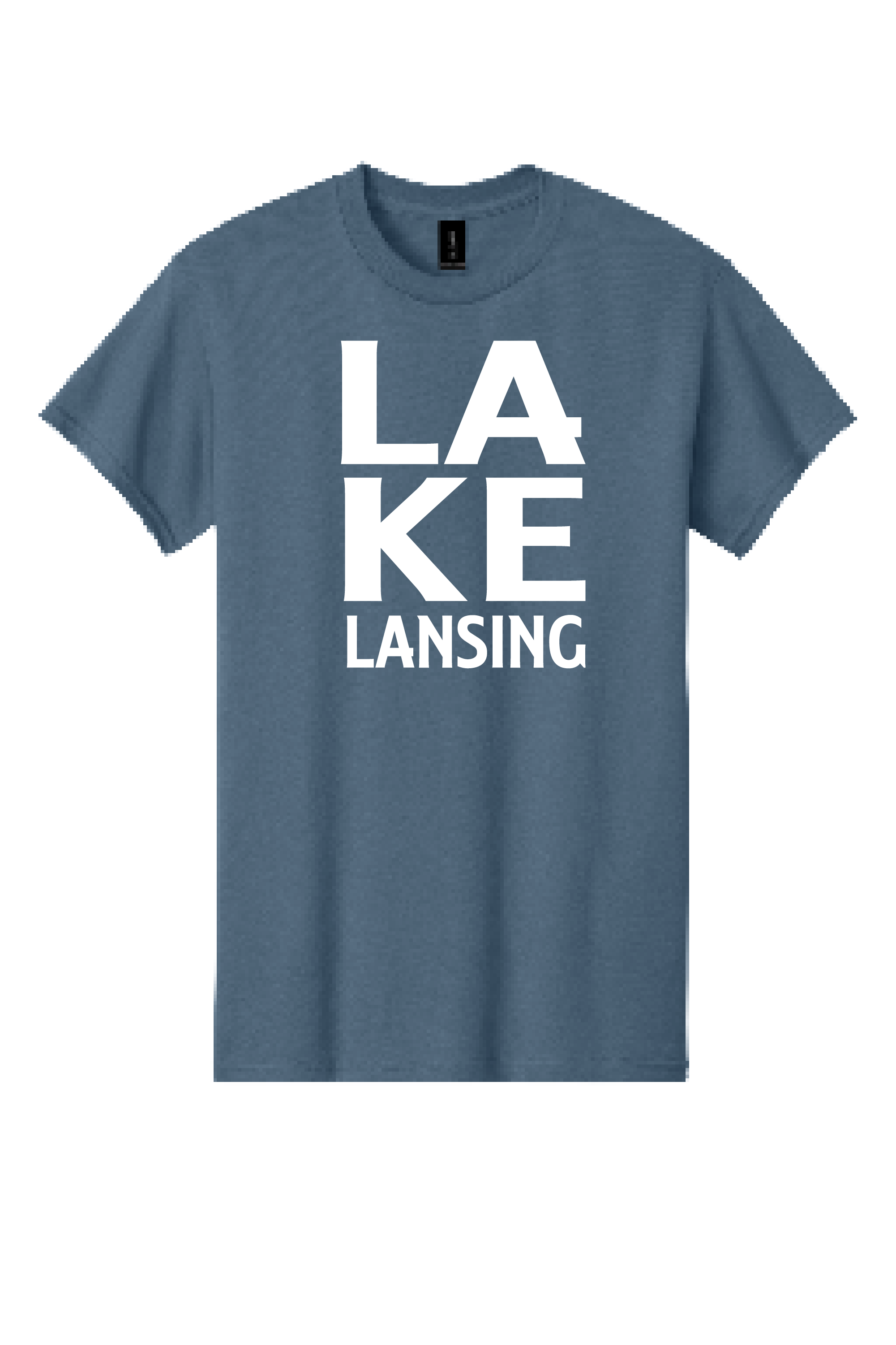Lake Lansing - Gildan Indigo Blue Tee