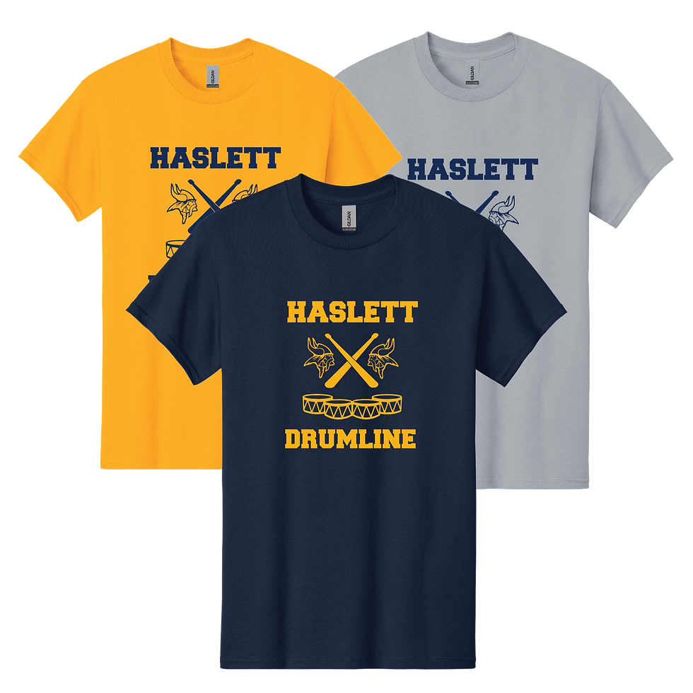 Haslett Drumline 2025-2026 - Gildan Adult Short Sleeve