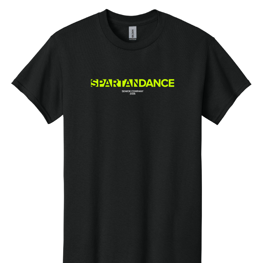Thumbnail: Spartan Dance Co. Senior Comany 2026 Logo - Gildan Adult Short Sleeve