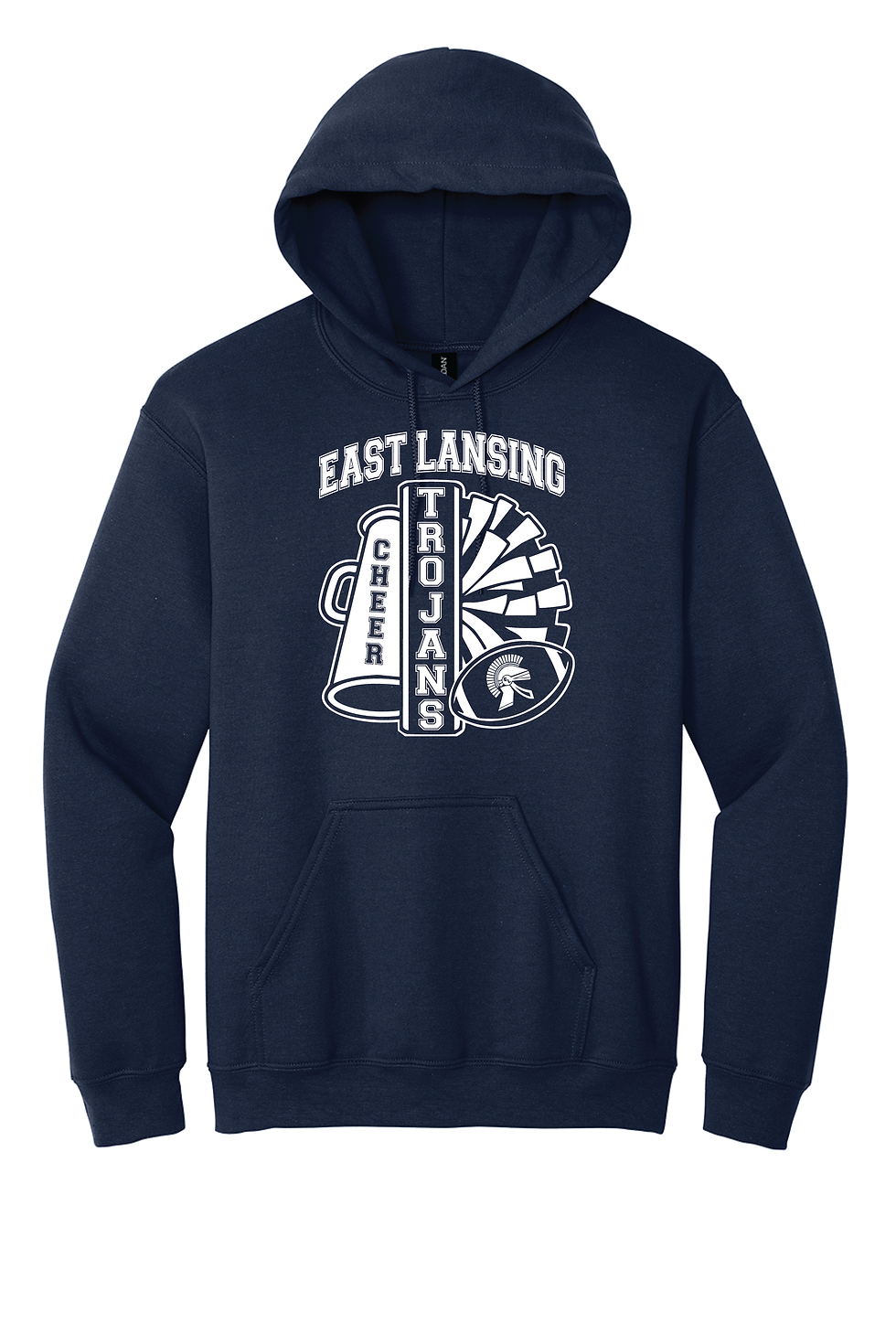 Thumbnail: EL Cheer - Gildan Hoodie - Logo 2