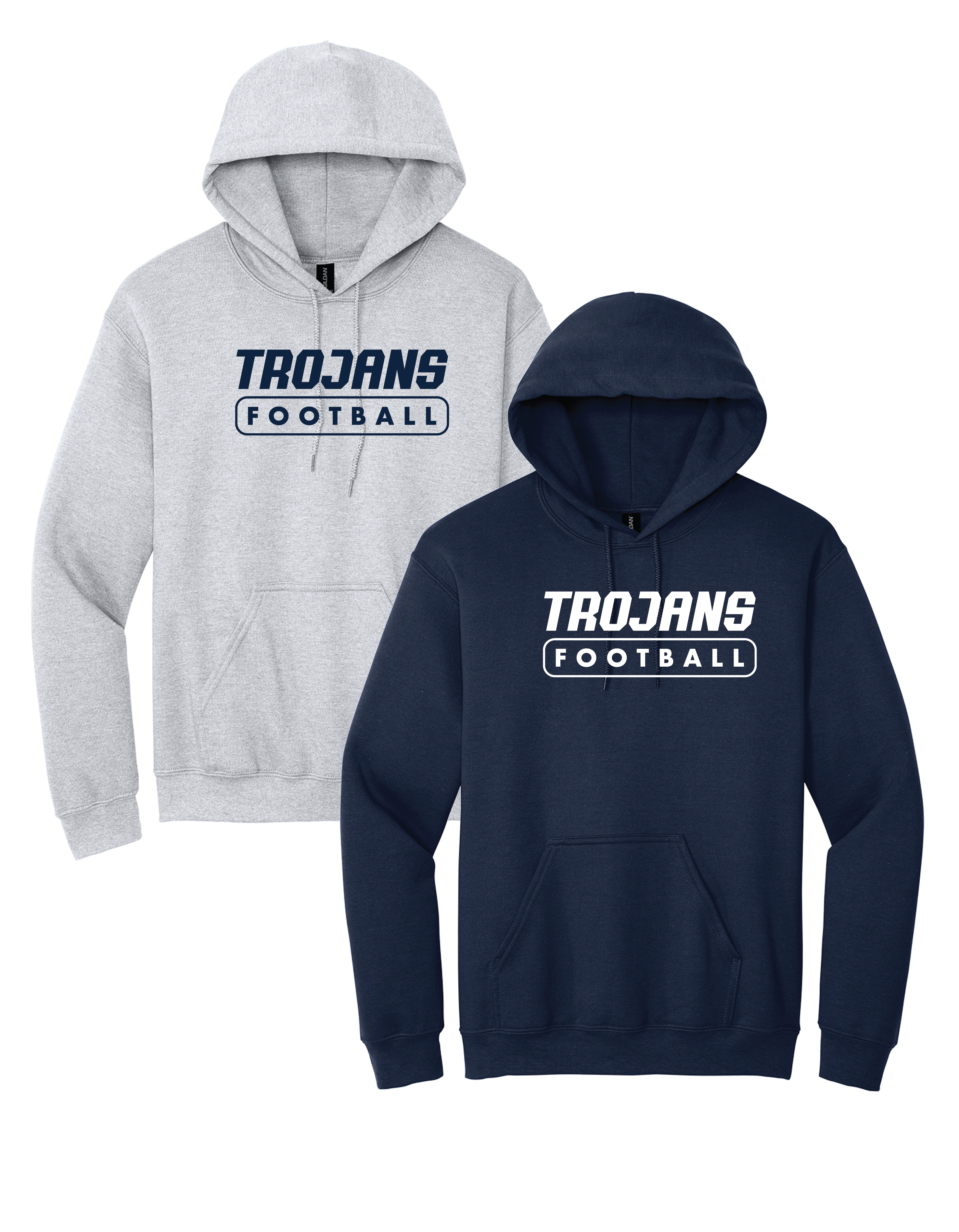 EL Football - Gildan Hoodie - Logo 2