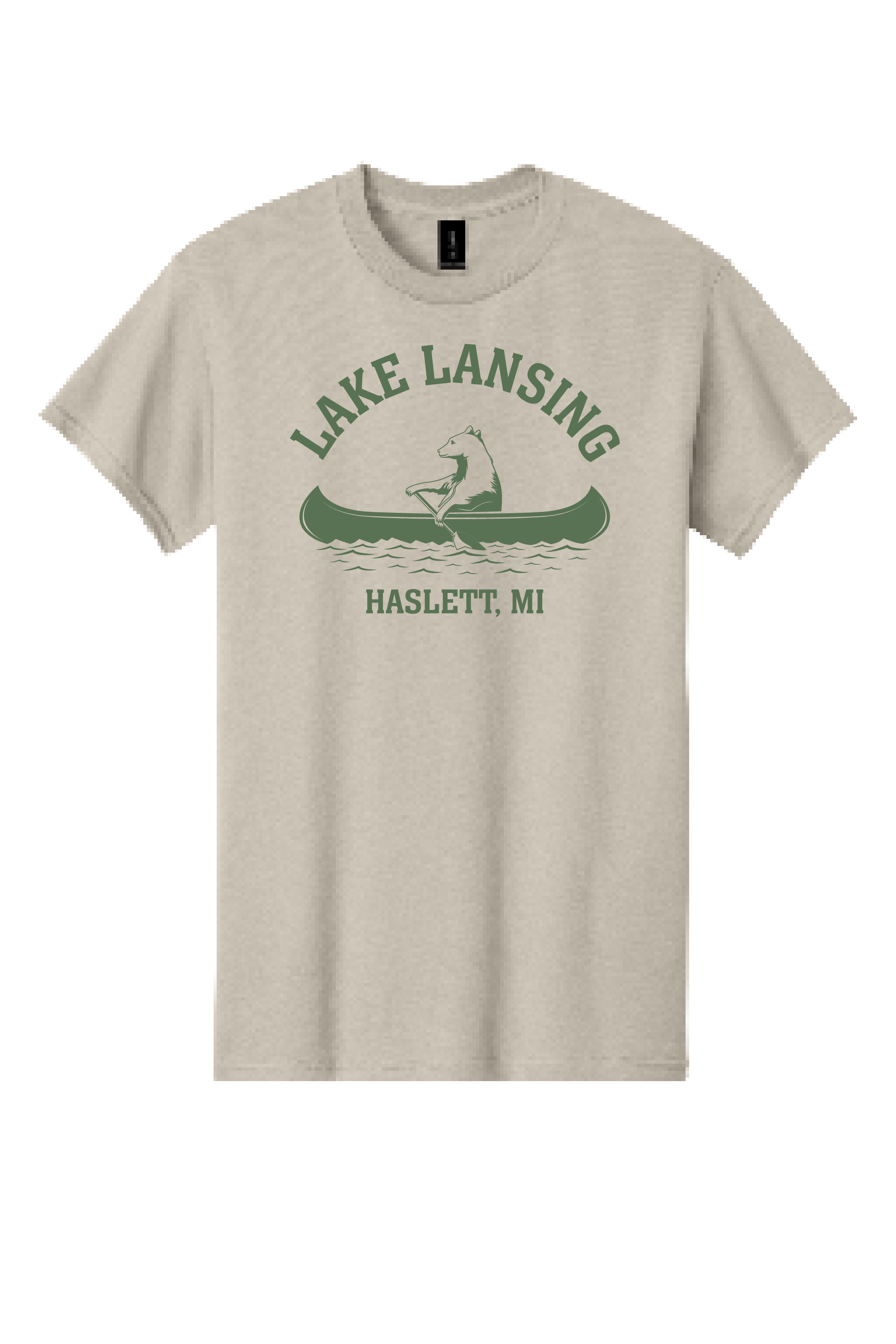Lake Lansing - Gildan Bear Conoe Tee