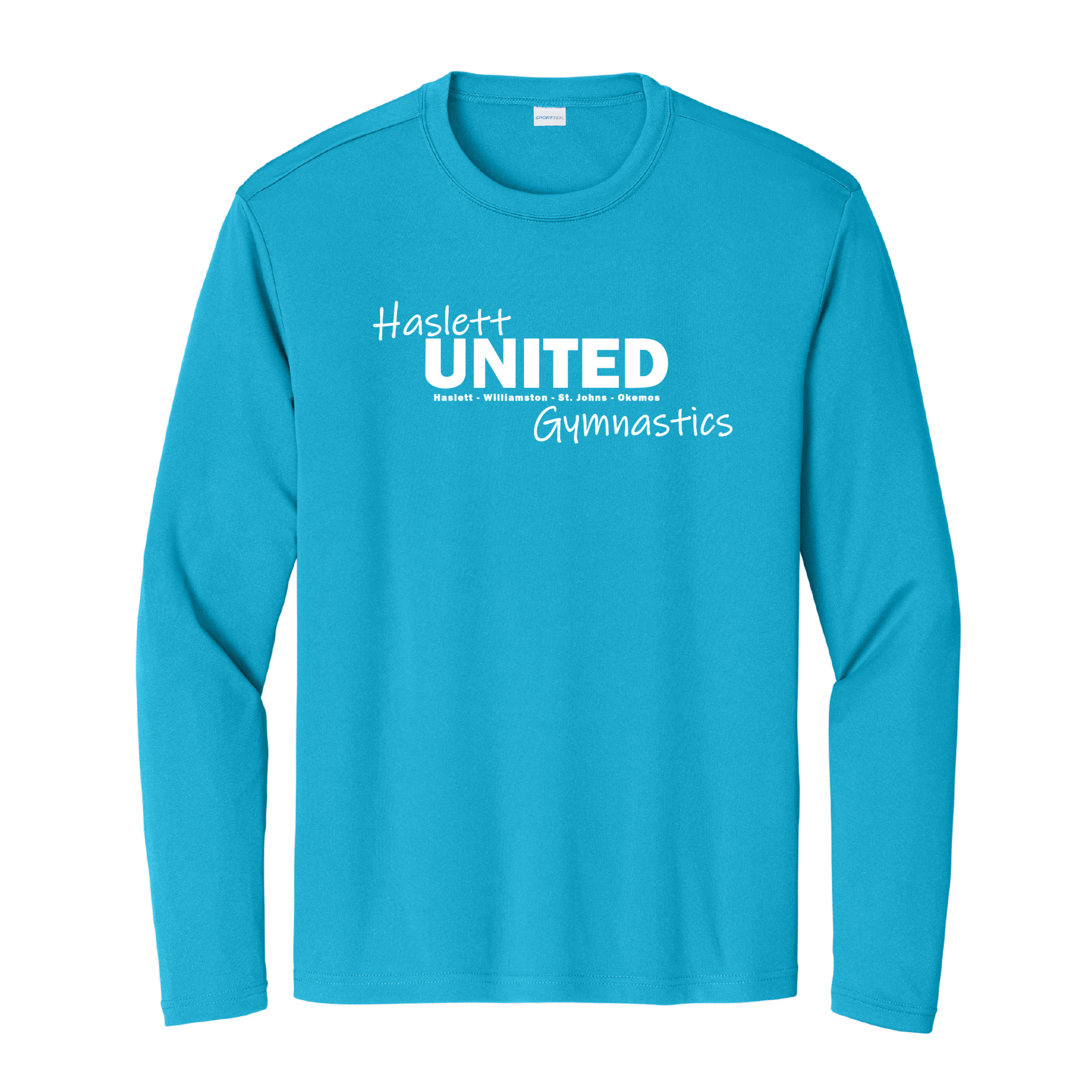 Haslett United Gymnastics - Sport-Tek Youth Dri-FIT Long Sleeve