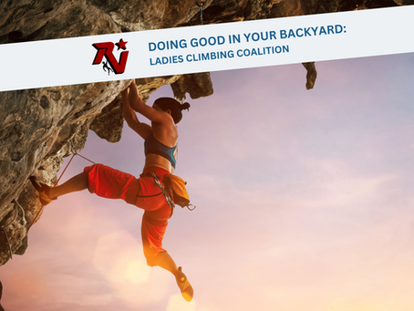 Doing Good In Your Backyard: Ladies Climbing Coalition