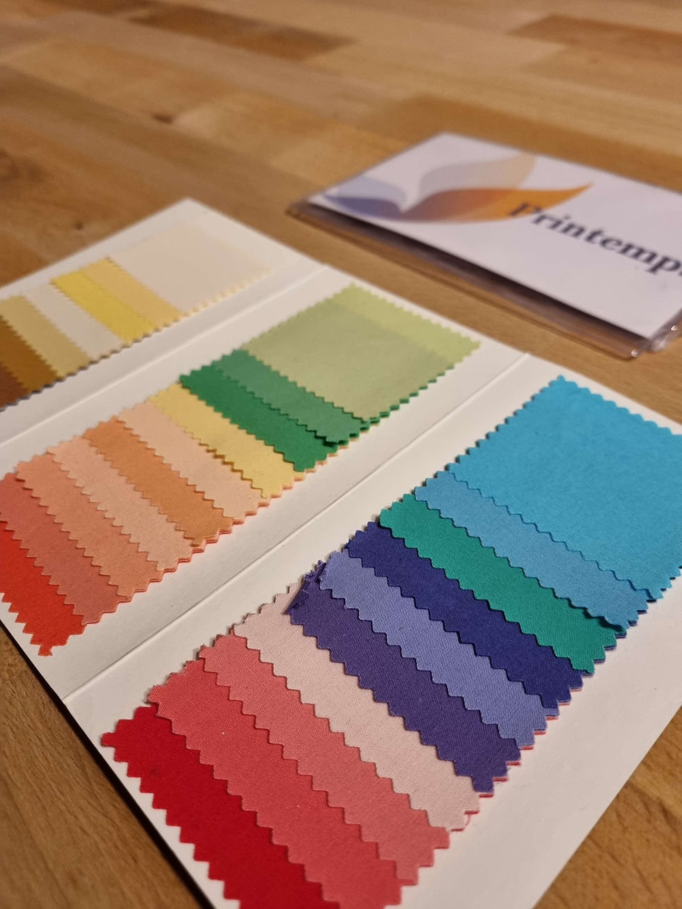 Miniature : Passeport couleurs tissus