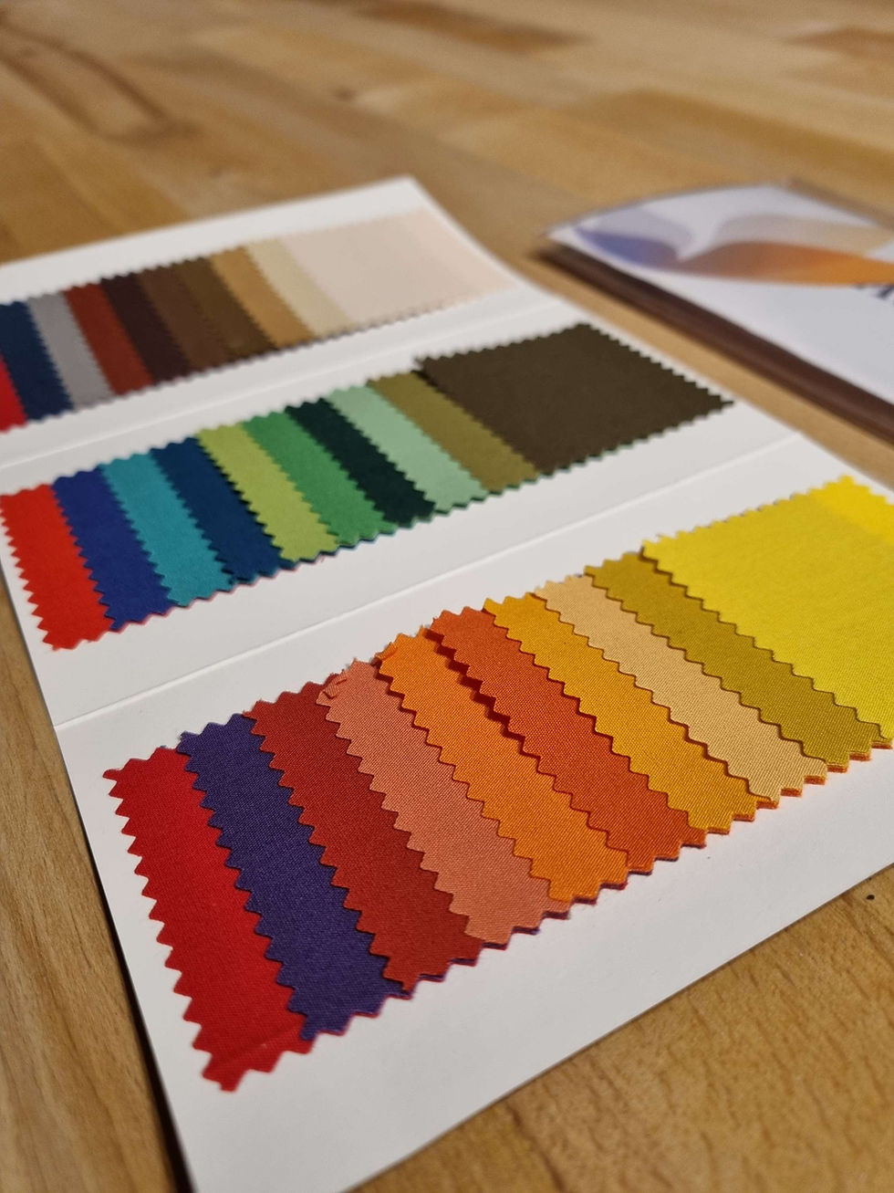 Miniature : Passeport couleurs tissus