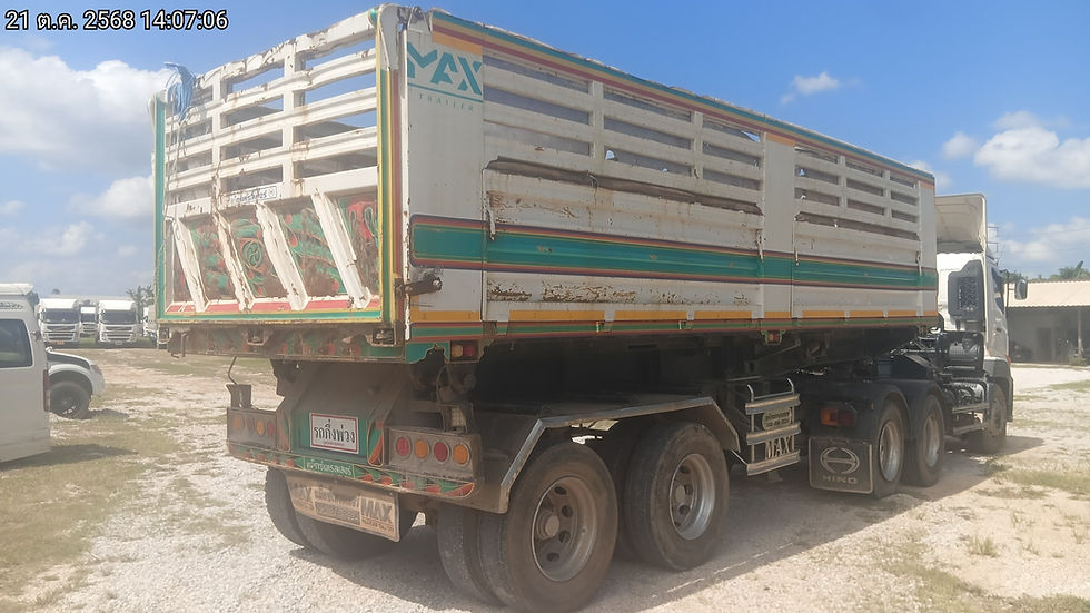 ภาพขนาดย่อ: **SOLD**หางพ่วงดั๊มพ์/MAX  ปี 2566 70-6800 ตาก