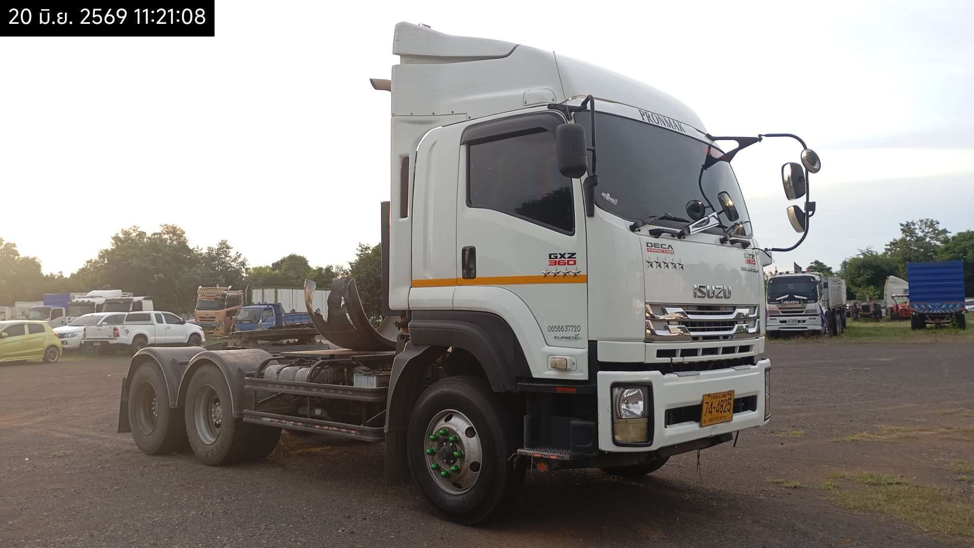 ISUZU/GXZ ปี 2558 74-4825 สมุทรปราการ 🖊