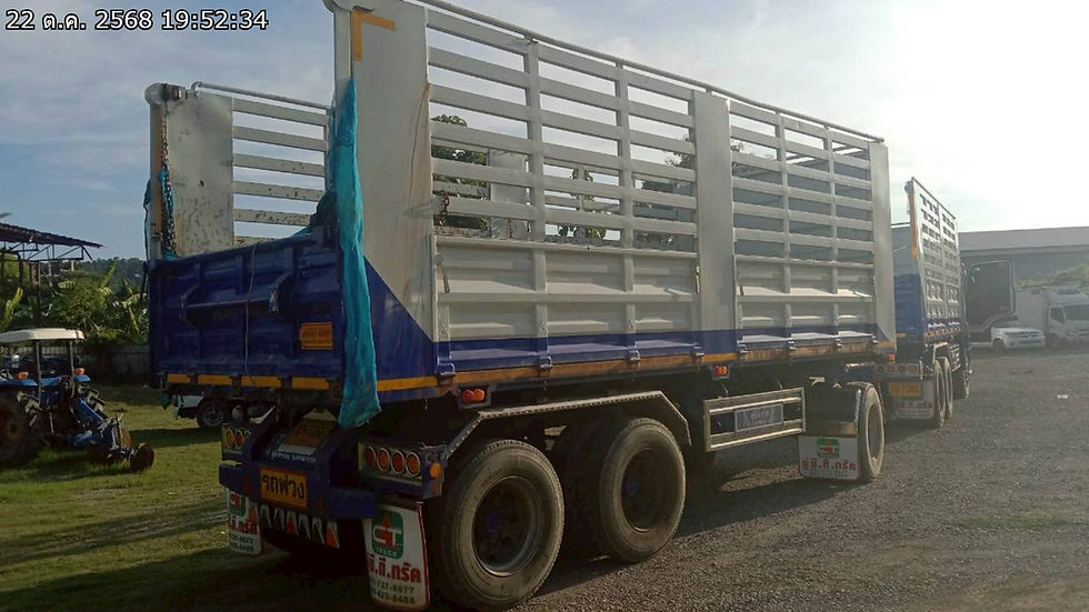 ภาพขนาดย่อ: **SOLD**หางพ่วงดั๊มพ์/CTT  ปี 2567 70-7086 ตาก