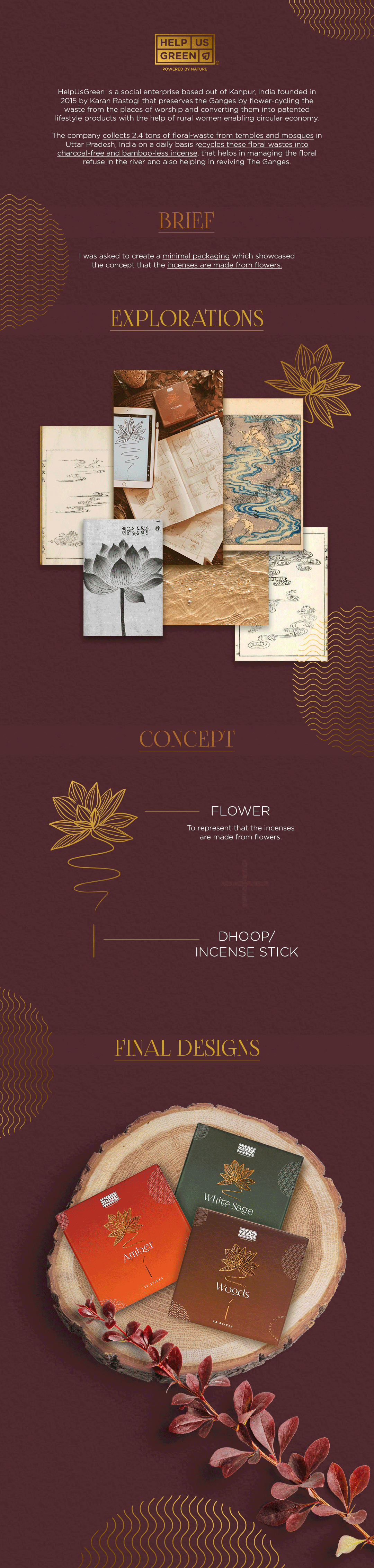 Luxury Incense Packaging Process
