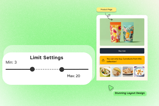 Limitify Smart Order Limit MOQ banner