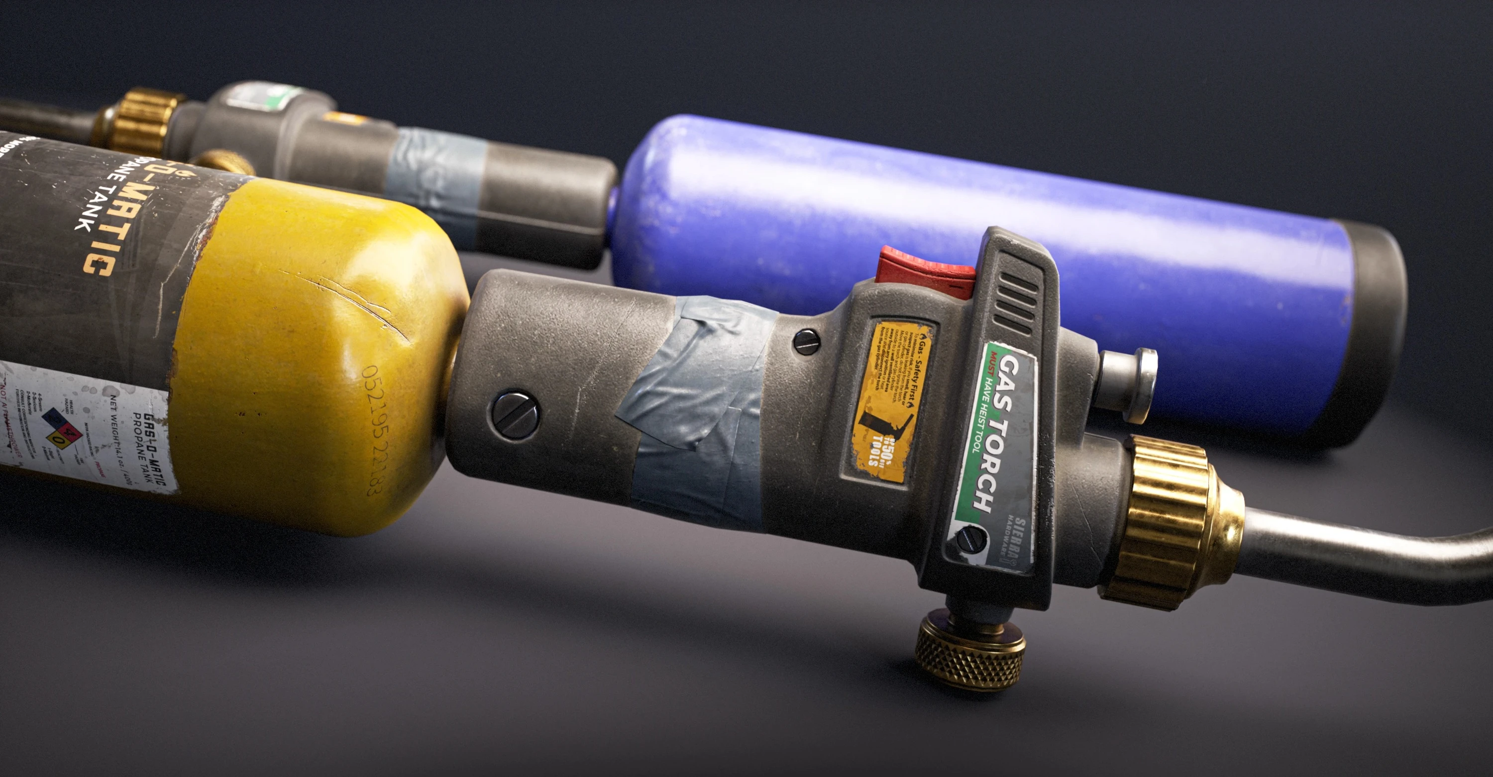 3d game art - hard surface models