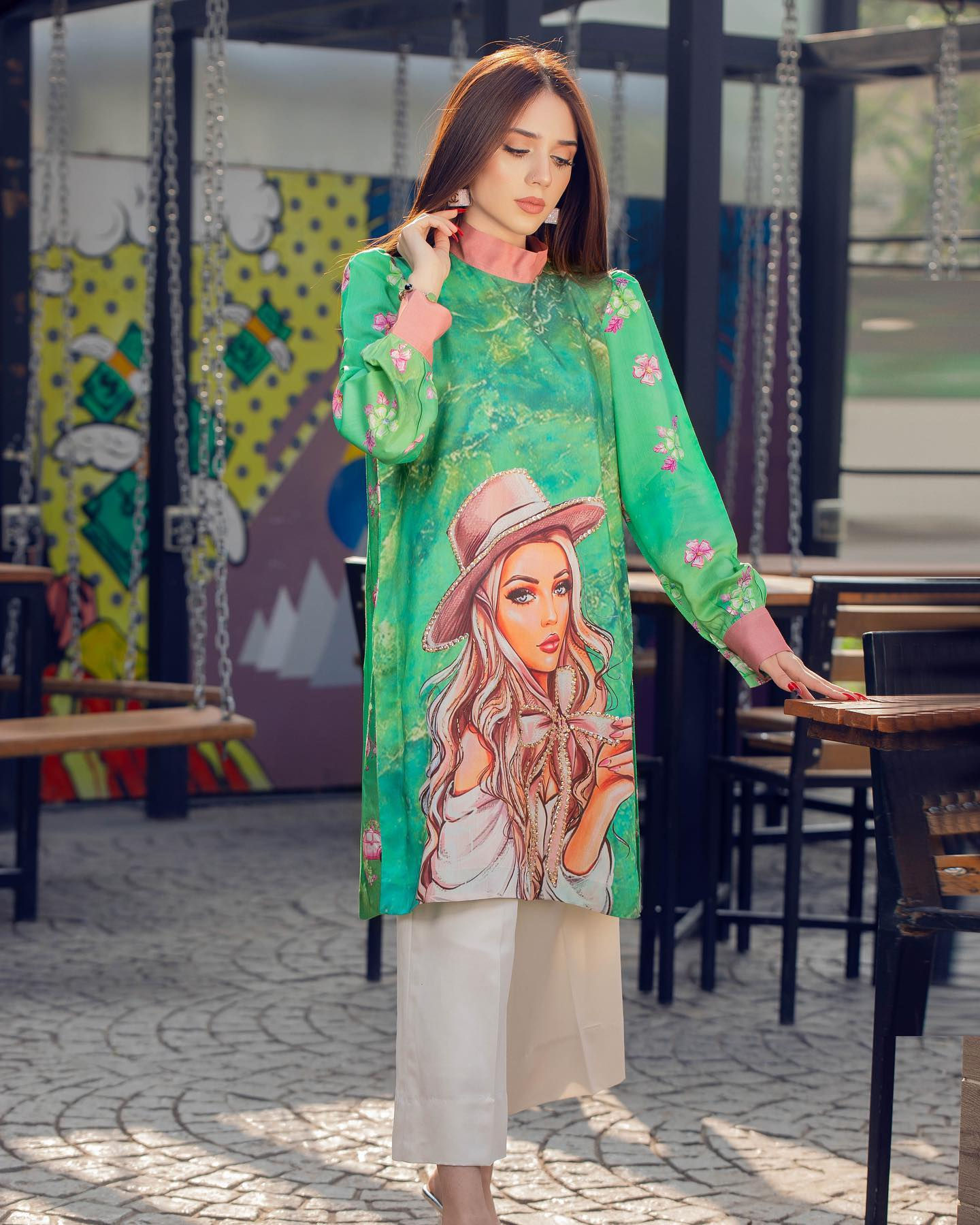 Green Girl Shirt