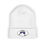 Thumbnail: Cheers, Caregivers! Embroidered Beanie — Cozy Cuffed Knit Hat