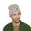 Thumbnail: Cheers, Caregivers! Embroidered Beanie — Cozy Cuffed Knit Hat