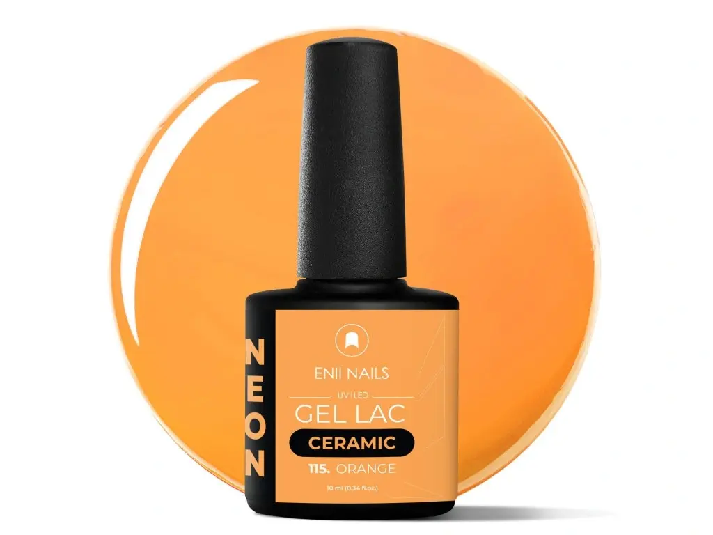 Gel Lac Ceramic 115 Orange 10 ml