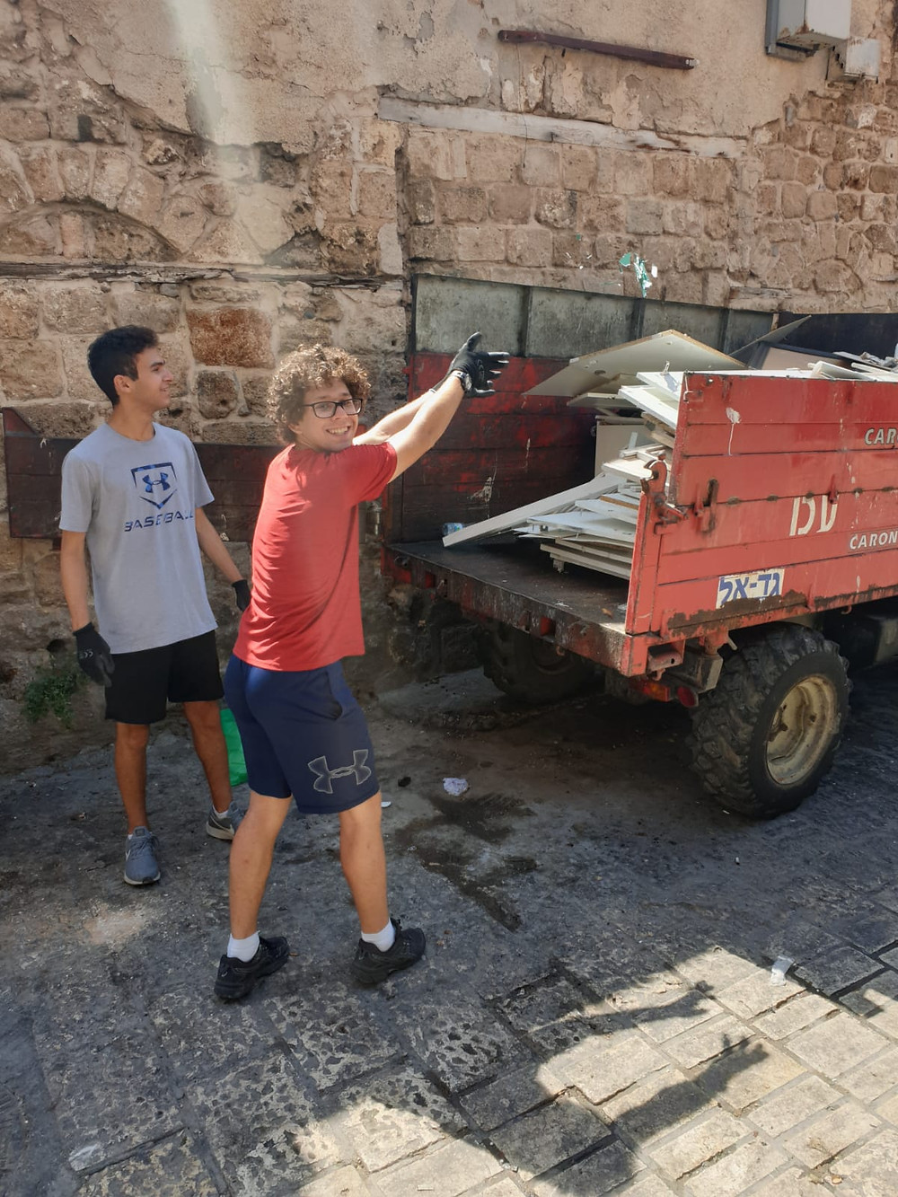 Gap Year Students in israel - JNF