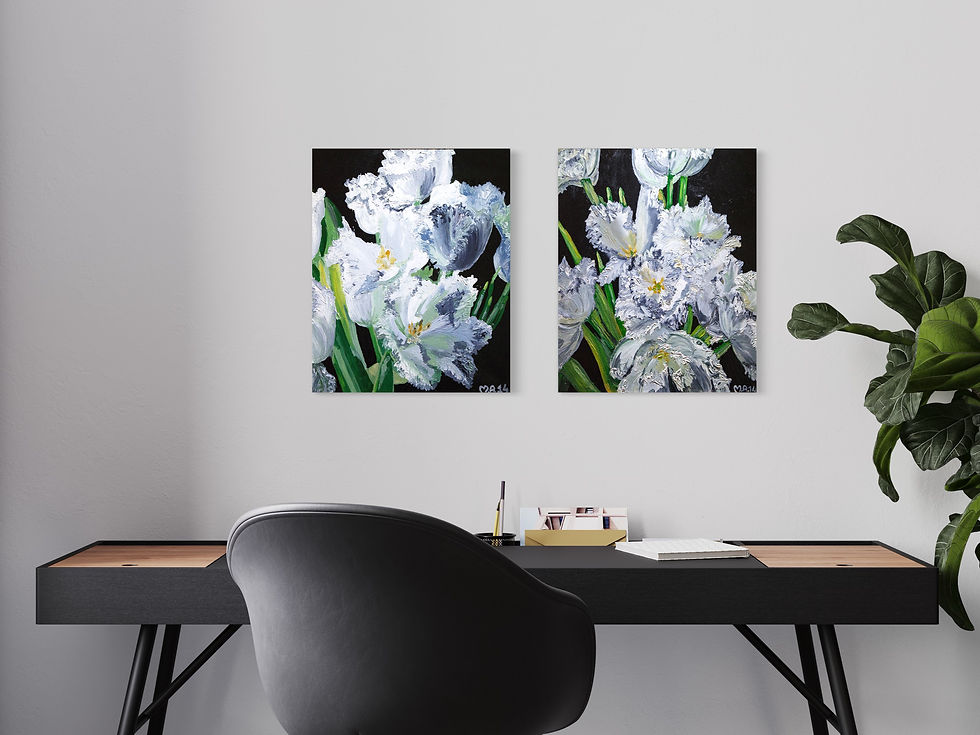 Thumbnail: DIPTYCH ’BOUQUET IN THE MORNING’