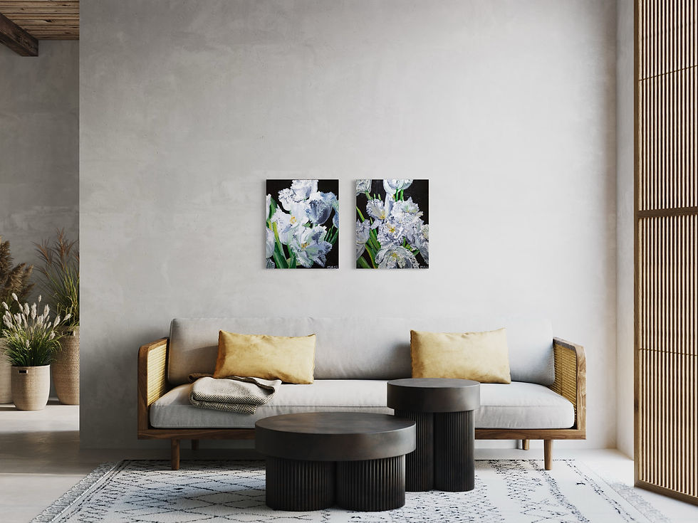 Thumbnail: DIPTYCH ’BOUQUET IN THE MORNING’