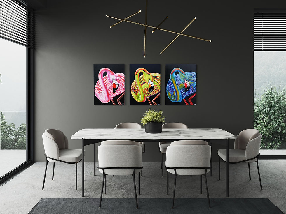 Thumbnail: TRIPTYCH “FLAMINGO”