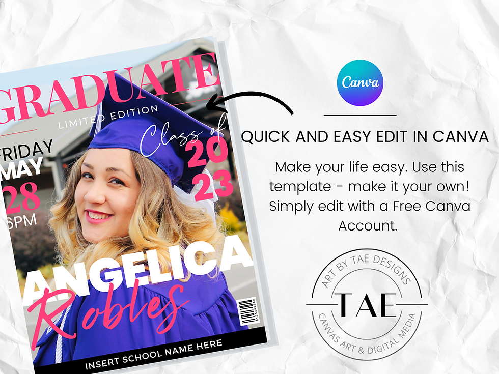 Thumbnail: The Cute Grad Magazine + Invite  Bundle *Digital Access Only*
