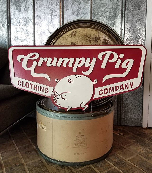 Thumbnail: Business Logo Sign with Backing