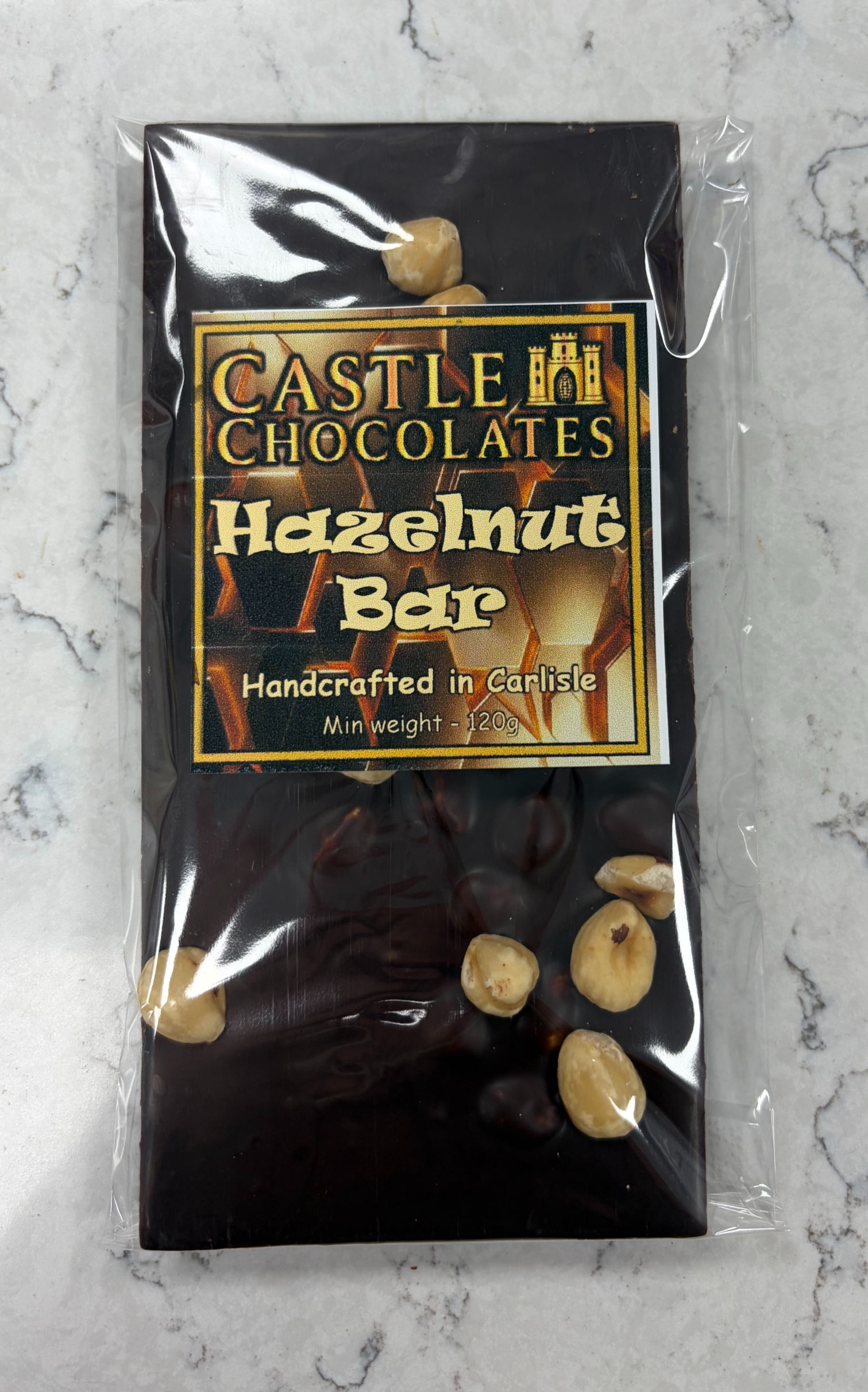 120g Dark Chocolate Hazelnut Bar
