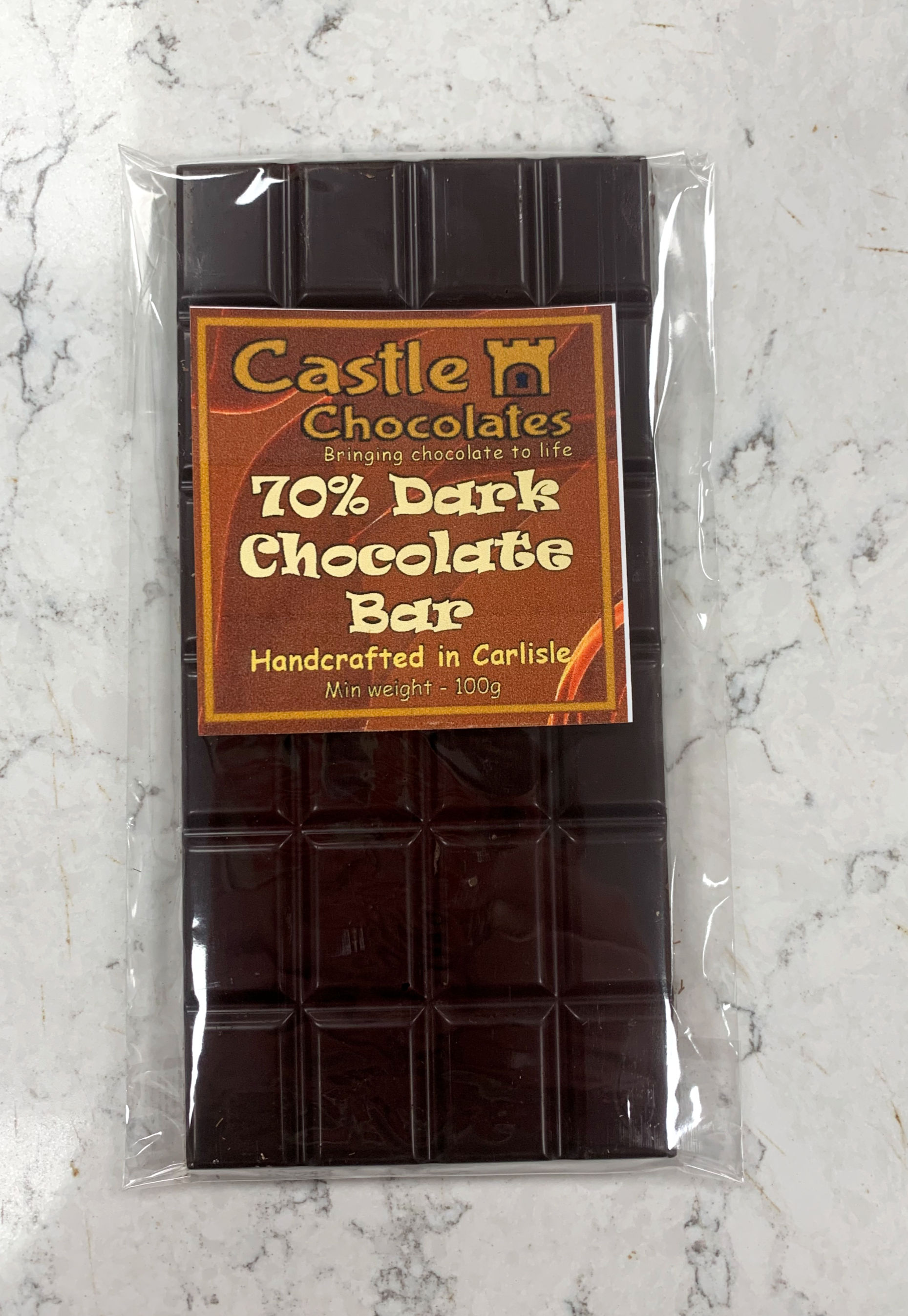 100g Dark Chocolate 70% Bar