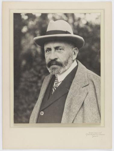 Portrait of the French landscape architect Jean-Claude Nicolas Forestier