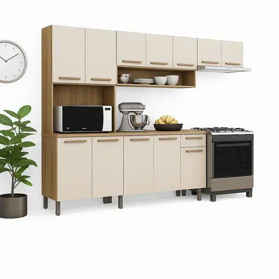 Miniatura: Armário de Cozinha Completa Carisma
