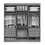 Miniatura: Roupeiro Casal 6 Portas 6 Gavetas – Colibri