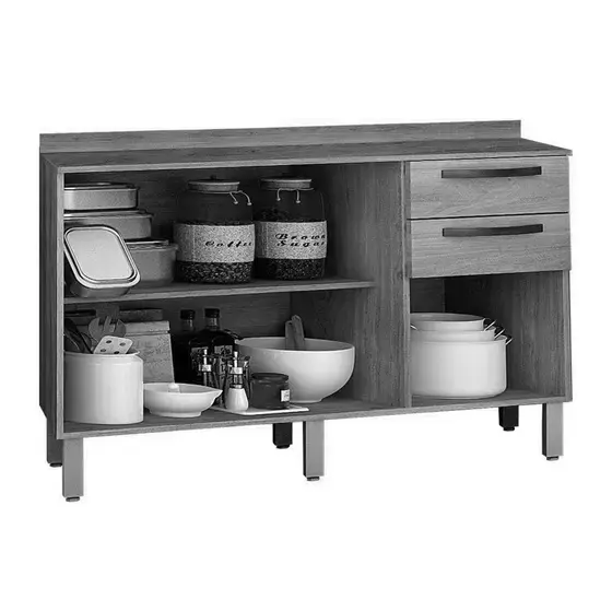 Miniatura: Balcão de Cozinha Valência – 3 Portas,