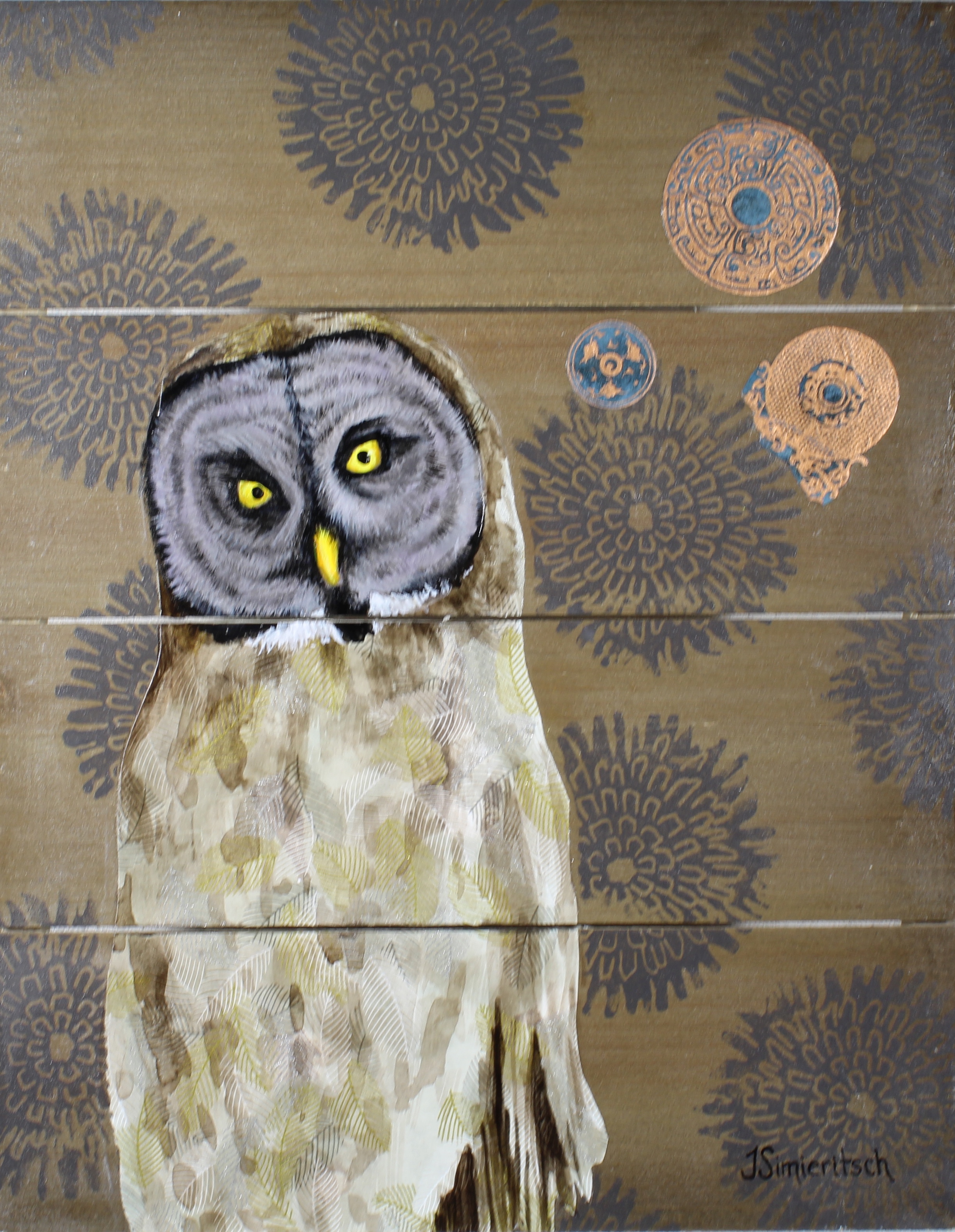 Copper Moon Owl