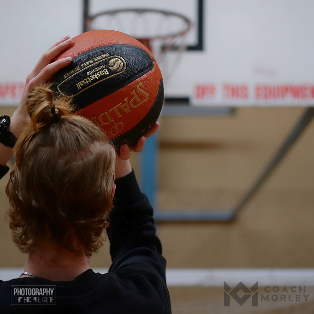 What is basketball "form shooting" and why is it important?