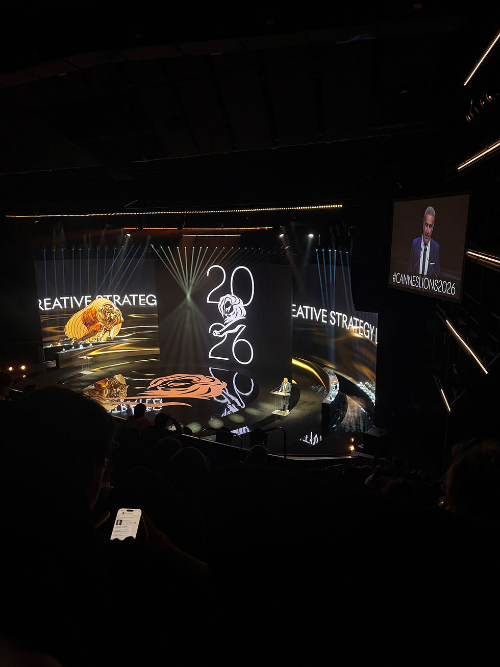 The Creative Strategy Lions from the Thursday Award Show.
