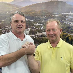 Chico Hass oficializa pré-candidatura a prefeito com Márcio Scheidemantel de vice nas eleições de 2024