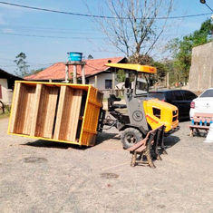 ACIDENTE COM MÁQUINA AGRÍCOLA PARA USO RECREATIVO DEIXA VÁRIAS VÍTIMAS EM POMERODE
